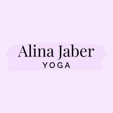 Alina Jaber Yoga logo design
